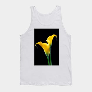 Two Wet Calla lilies Tank Top